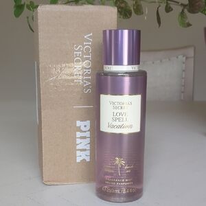New Victoria Secret Love spell vacation Fragrance Mist 8.4 FL OZ